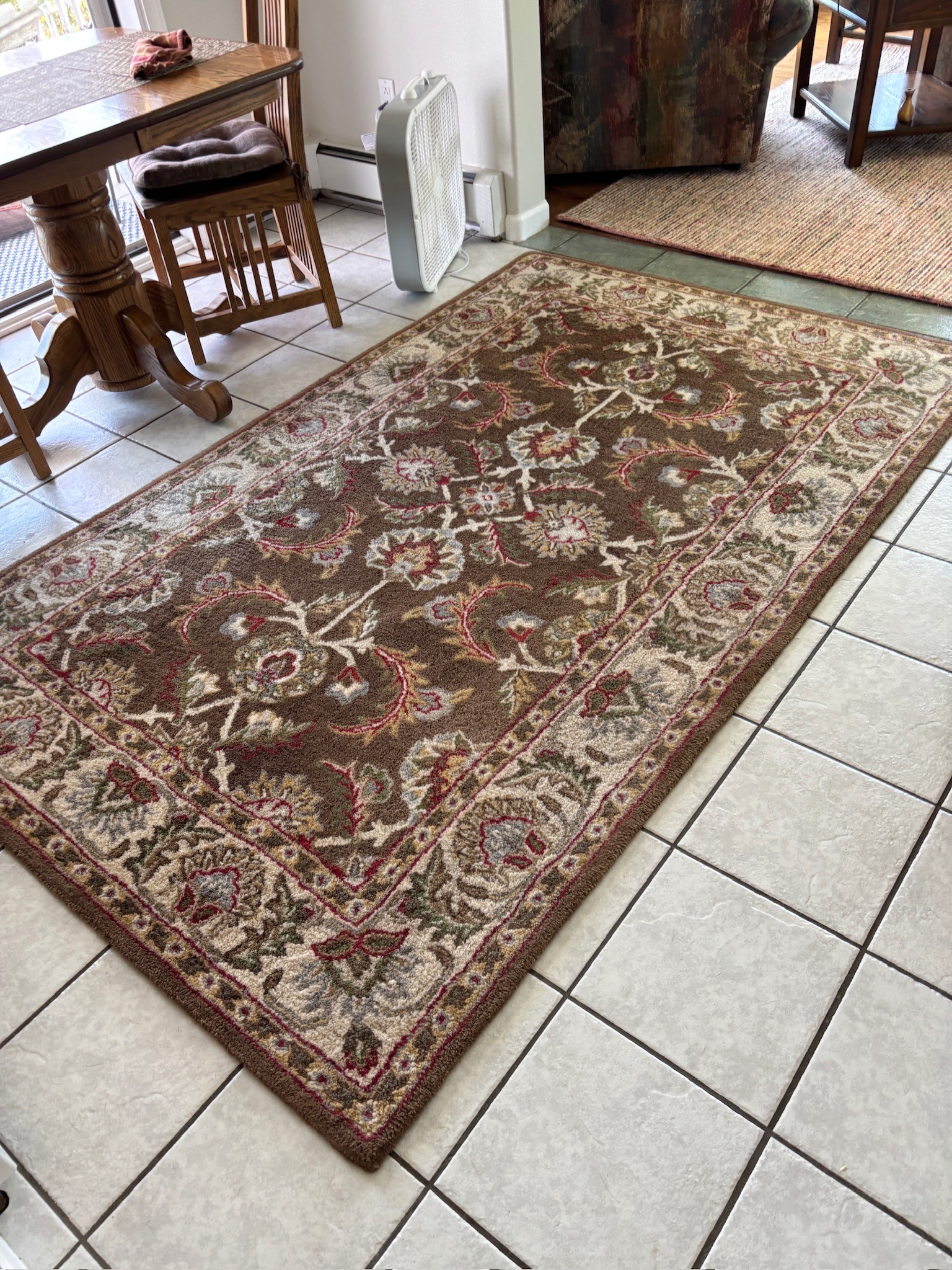 dining rug